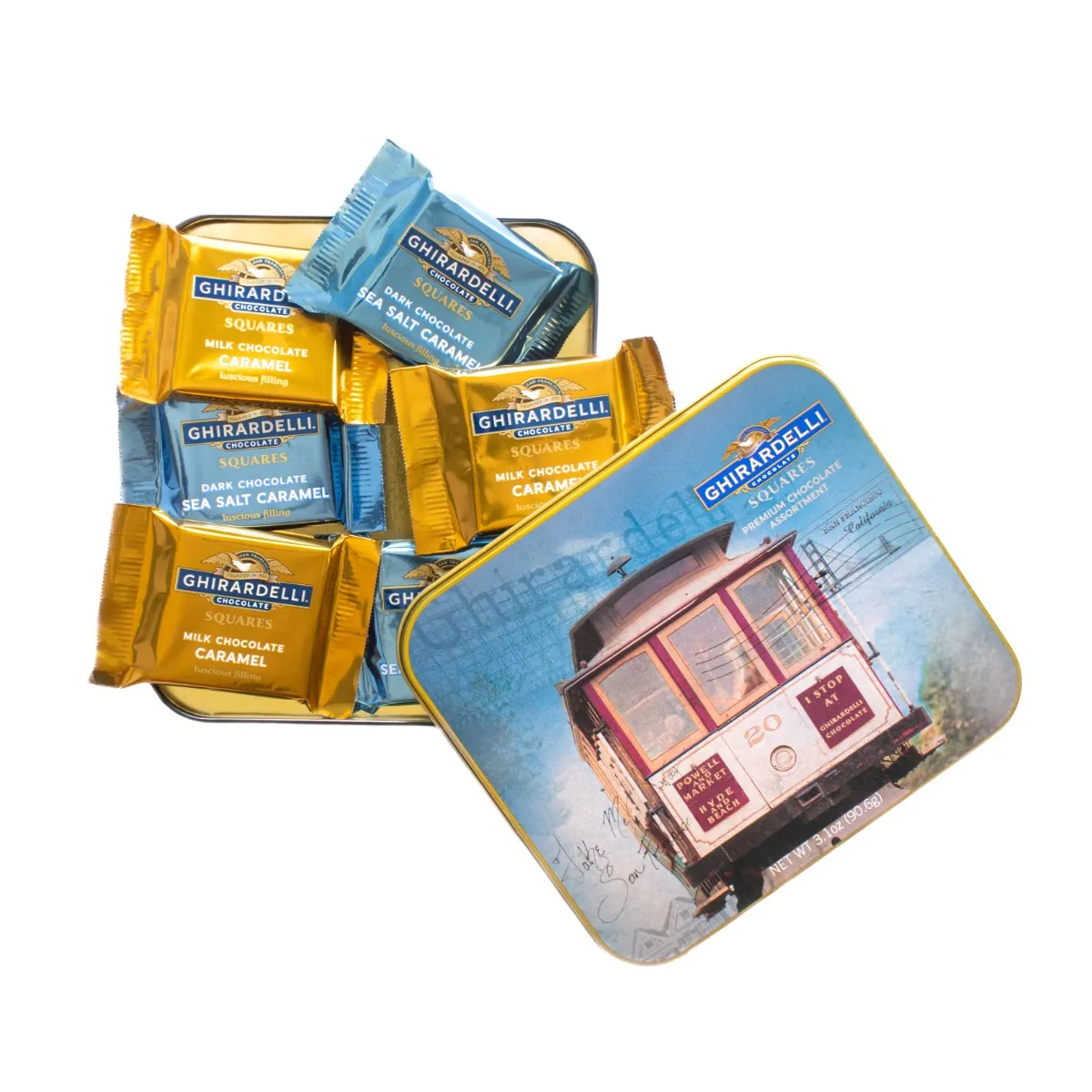 San Francisco Cable Car Tin (6 pc)
