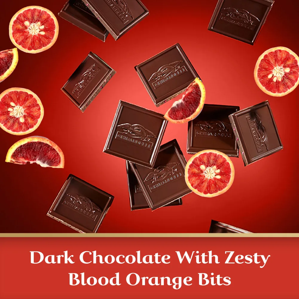 Intense Dark Blood Orange Dark Chocolate Bar (Case of 12) 3 Intense Dark Blood Orange Dark Chocolate Bar (Case of 12)